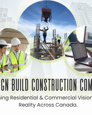 Design Build Construction Company in Canada for Residential & Commercial Projects