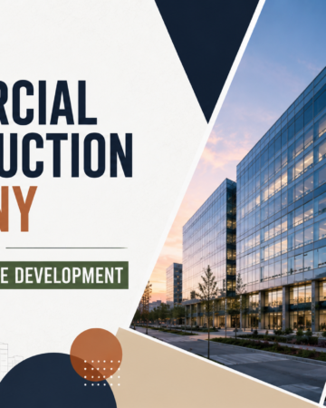 Commercial Construction Company for Modern Real Estate Development