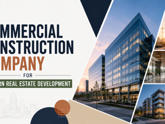 Commercial Construction Company for Modern Real Estate Development
