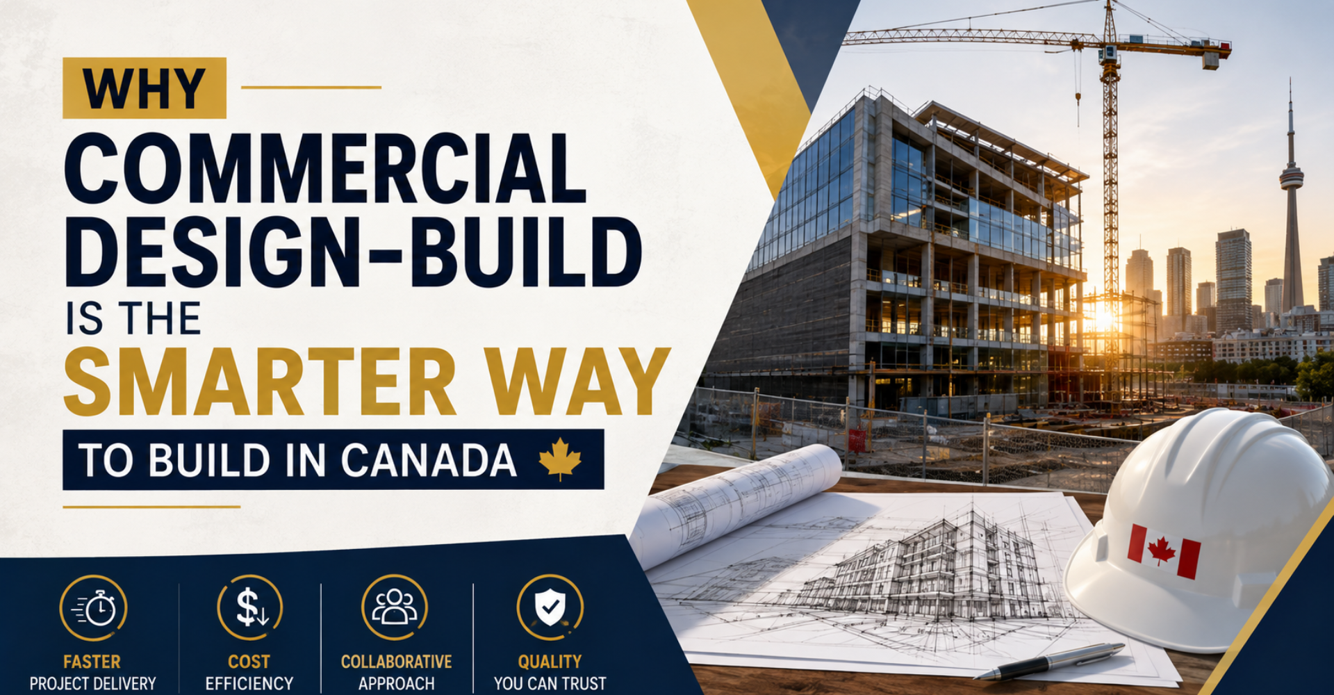 Why Commercial Design-Build is the Smarter Way to Build in Canada