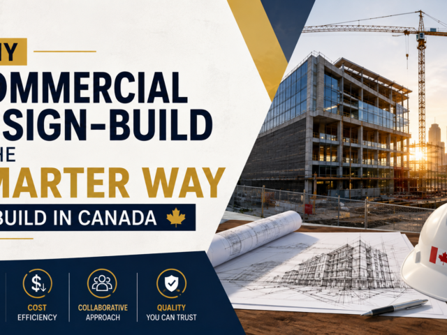 Why Commercial Design-Build is the Smarter Way to Build in Canada
