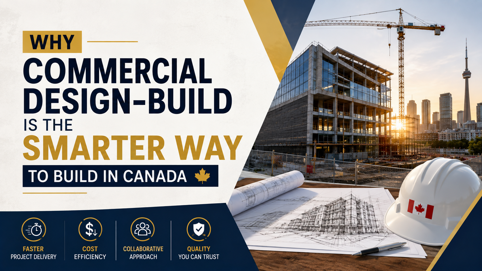 Why Commercial Design-Build is the Smarter Way to Build in Canada